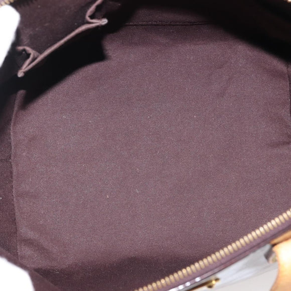 LOUIS VUITTON Monogram Vernis Bellevue GM Tote Bag Amarante M93589 Auth 142614