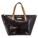 LOUIS VUITTON Monogram Vernis Bellevue GM Tote Bag Amarante M93589 Auth 142614-13