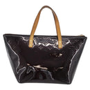 LOUIS VUITTON Monogram Vernis Bellevue GM Tote Bag Amarante M93589 Auth 142614-2