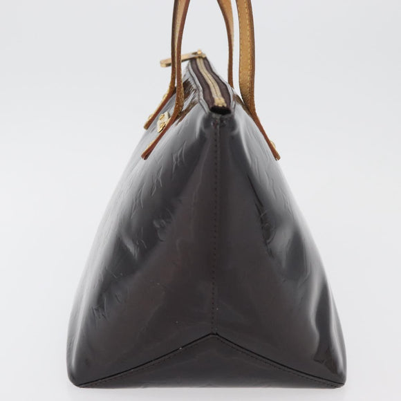 LOUIS VUITTON Monogram Vernis Bellevue GM Tote Bag Amarante M93589 Auth 142614
