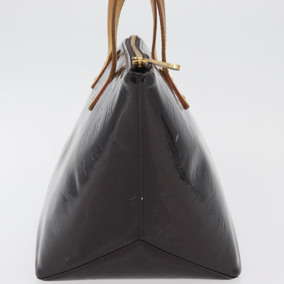 LOUIS VUITTON Monogram Vernis Bellevue GM Tote Bag Amarante M93589 Auth 142614