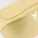 LOUIS VUITTON Monogram Vernis Minna Street Shoulder Bag Perle M91509 Auth 142615-10