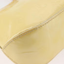 LOUIS VUITTON Monogram Vernis Minna Street Shoulder Bag Perle M91509 Auth 142615-15