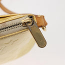 LOUIS VUITTON Monogram Vernis Minna Street Shoulder Bag Perle M91509 Auth 142615-17