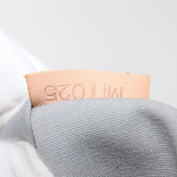 LOUIS VUITTON Monogram Vernis Minna Street Shoulder Bag Perle M91509 Auth 142615