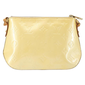 LOUIS VUITTON Monogram Vernis Minna Street Shoulder Bag Perle M91509 Auth 142615 - 0