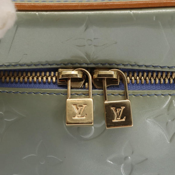 LOUIS VUITTON Monogram Vernis Sullivan Vertical Bag Lavande M91258 Auth 142617