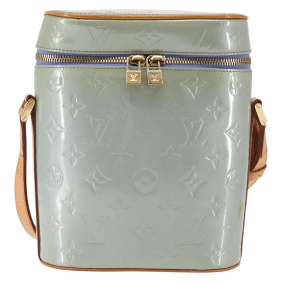 LOUIS VUITTON Monogram Vernis Sullivan Vertical Bag Lavande M91258 Auth 142617