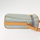 LOUIS VUITTON Monogram Vernis Sullivan Vertical Bag Lavande M91258 Auth 142617-3