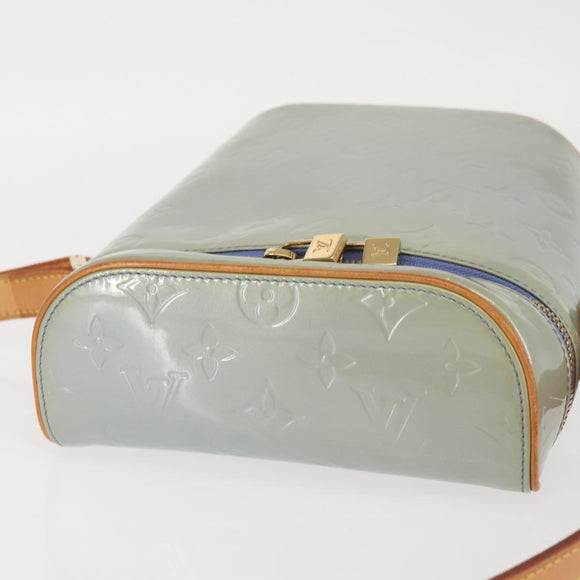 LOUIS VUITTON Monogram Vernis Sullivan Vertical Bag Lavande M91258 Auth 142617