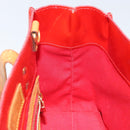 LOUIS VUITTON Monogram Vernis Reade PM Hand Bag Red Rouge M91088 LV Auth 142618-20