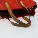 LOUIS VUITTON Monogram Vernis Reade PM Hand Bag Red Rouge M91088 LV Auth 142618-7