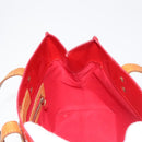 LOUIS VUITTON Monogram Vernis Reade PM Hand Bag Red Rouge M91088 LV Auth 142620-19