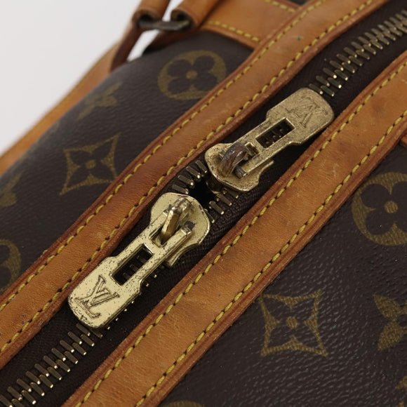 LOUIS VUITTON Monogram Sac Souple 35 Boston Bag M41626 LV Auth 142621