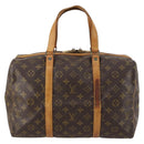 LOUIS VUITTON Monogram Sac Souple 35 Boston Bag M41626 LV Auth 142621-13