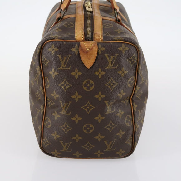 LOUIS VUITTON Monogram Sac Souple 35 Boston Bag M41626 LV Auth 142621