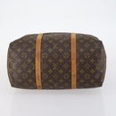 LOUIS VUITTON Monogram Sac Souple 35 Boston Bag M41626 LV Auth 142621-5