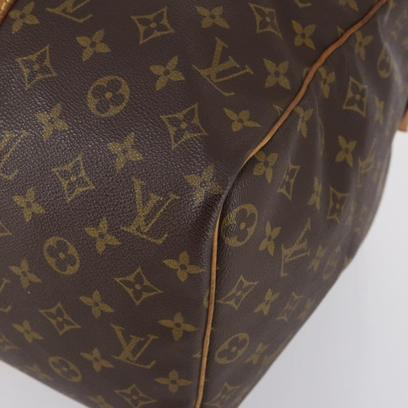 LOUIS VUITTON Monogram Sac Souple 45 Boston Bag M41624 LV Auth 142622