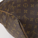 LOUIS VUITTON Monogram Sac Souple 45 Boston Bag M41624 LV Auth 142622-18