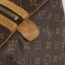 LOUIS VUITTON Monogram Sac Souple 45 Boston Bag M41624 LV Auth 142622-20