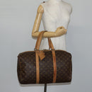 LOUIS VUITTON Monogram Sac Souple 45 Boston Bag M41624 LV Auth 142622-24