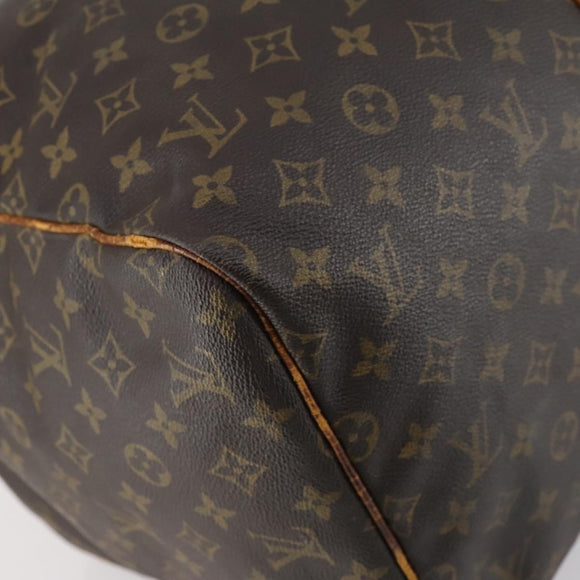 LOUIS VUITTON Monogram Sac Spool 55 Boston Bag Vintage M41622 LV Auth 142624