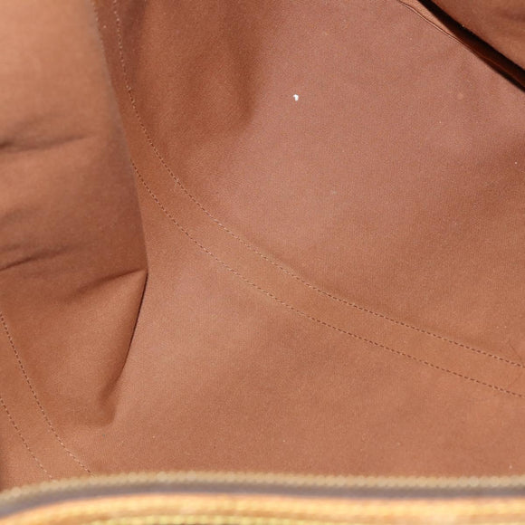 LOUIS VUITTON Monogram Sac Spool 55 Boston Bag Vintage M41622 LV Auth 142624