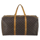 LOUIS VUITTON Monogram Sac Spool 55 Boston Bag Vintage M41622 LV Auth 142624-2