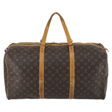 LOUIS VUITTON Monogram Sac Spool 55 Boston Bag Vintage M41622 LV Auth 142624 - 0