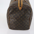 LOUIS VUITTON Monogram Sac Spool 55 Boston Bag Vintage M41622 LV Auth 142624-4