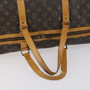 LOUIS VUITTON Monogram Sac Spool 55 Boston Bag Vintage M41622 LV Auth 142624-7