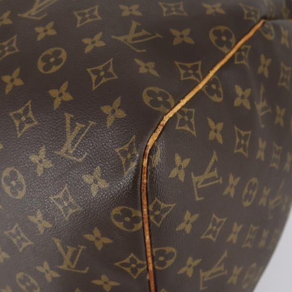 LOUIS VUITTON Monogram Keepall 55 Boston Bag M41424 LV Auth 142779