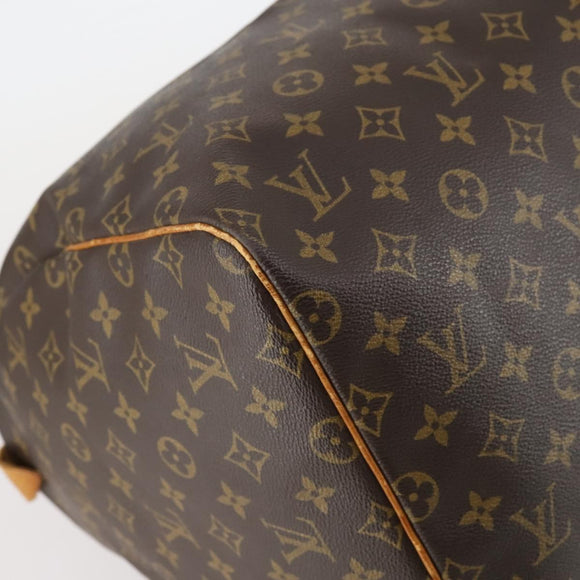 LOUIS VUITTON Monogram Keepall 55 Boston Bag M41424 LV Auth 142779