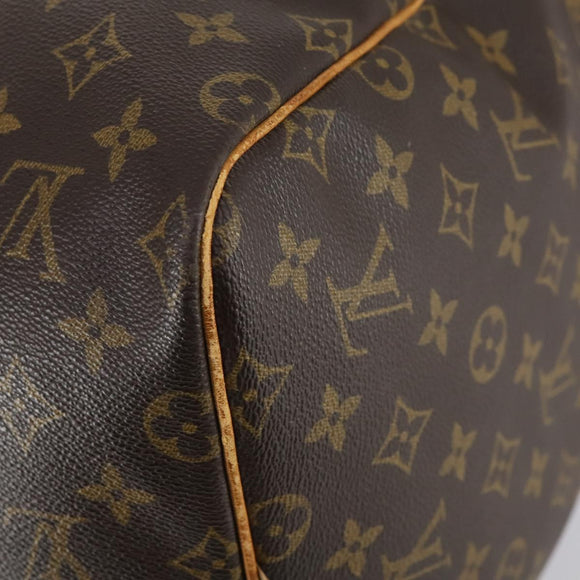 LOUIS VUITTON Monogram Keepall 55 Boston Bag M41424 LV Auth 142779