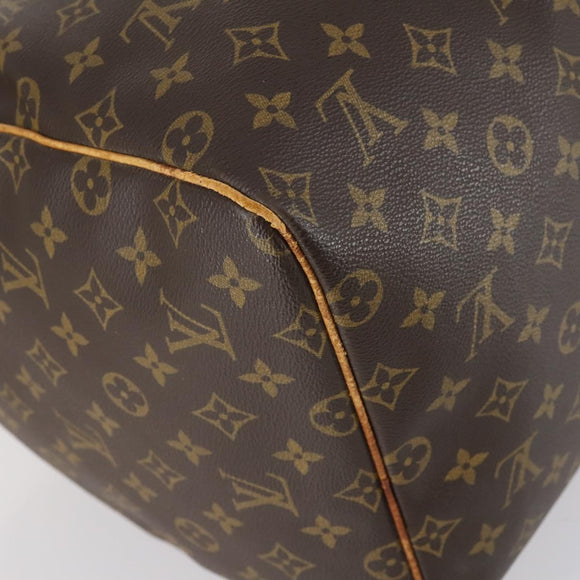 LOUIS VUITTON Monogram Keepall 55 Boston Bag M41424 LV Auth 142779
