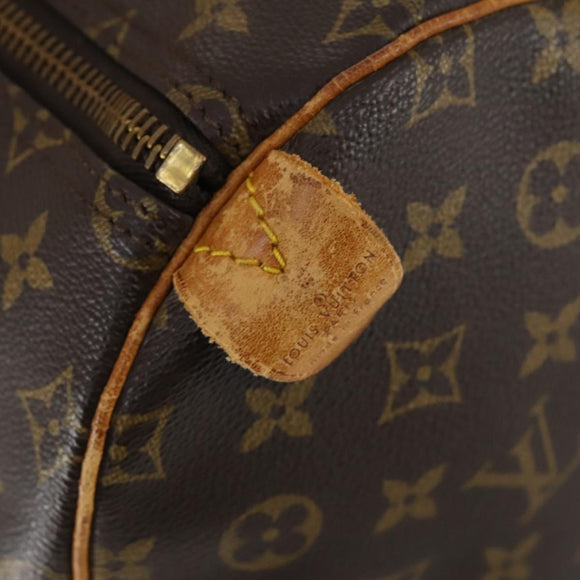LOUIS VUITTON Monogram Keepall 55 Boston Bag M41424 LV Auth 142779