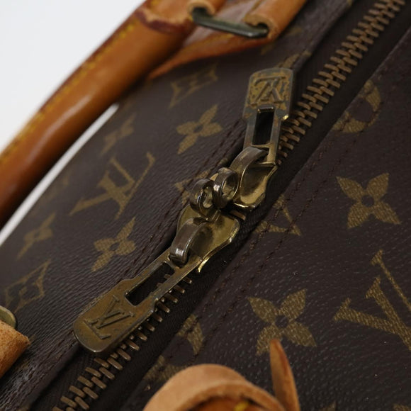 LOUIS VUITTON Monogram Keepall 55 Boston Bag M41424 LV Auth 142779