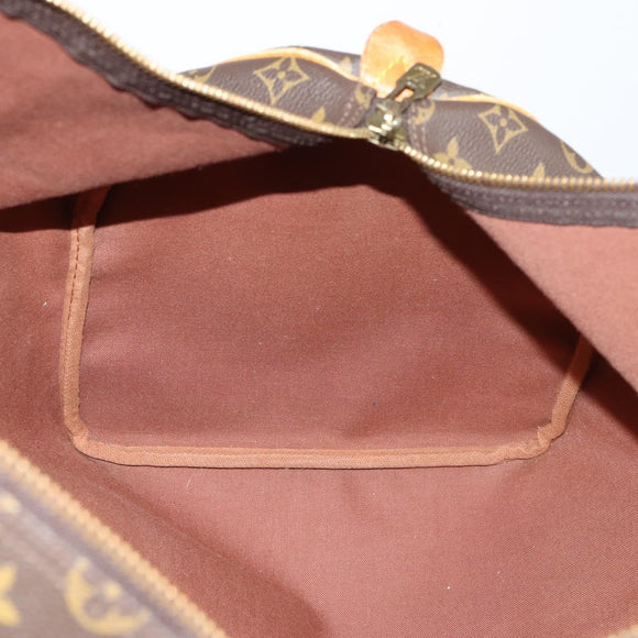 LOUIS VUITTON Monogram Keepall 55 Boston Bag M41424 LV Auth 142779