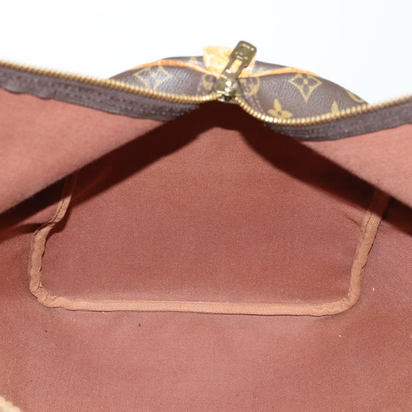 LOUIS VUITTON Monogram Keepall 55 Boston Bag M41424 LV Auth 142779