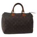 LOUIS VUITTON Monogram Speedy 30 Hand Bag M41526 LV Auth 142629-1