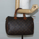 LOUIS VUITTON Monogram Speedy 30 Hand Bag M41526 LV Auth 142629-23