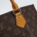 LOUIS VUITTON Monogram Sac Plat Hand Bag M51140 LV Auth 142639-17