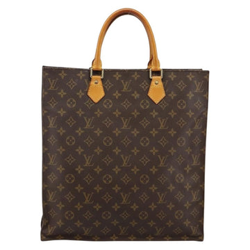 LOUIS VUITTON Monogram Sac Plat Hand Bag M51140 LV Auth 142639 - 0