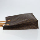 LOUIS VUITTON Monogram Sac Plat Hand Bag M51140 LV Auth 142639-4