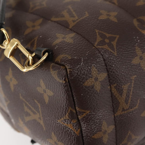 LOUIS VUITTON Monogram Palm Springs MINI Backpack M44873 LV Auth 142640