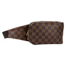 LOUIS VUITTON Damier Ebene Geronimos Shoulder Bag N51994 LV Auth 142643V-1