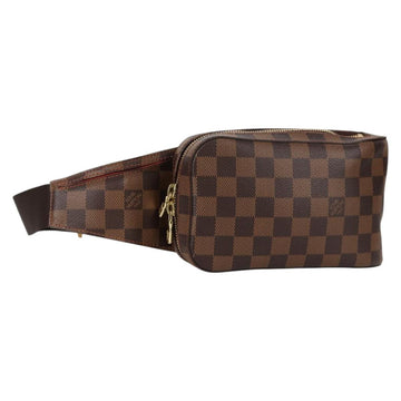 LOUIS VUITTON Damier Ebene Geronimos Shoulder Bag N51994 LV Auth 142643V