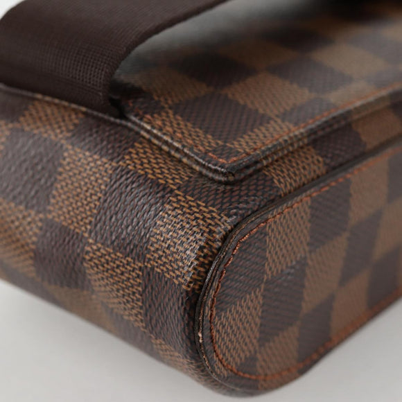 LOUIS VUITTON Damier Ebene Geronimos Shoulder Bag N51994 LV Auth 142643V