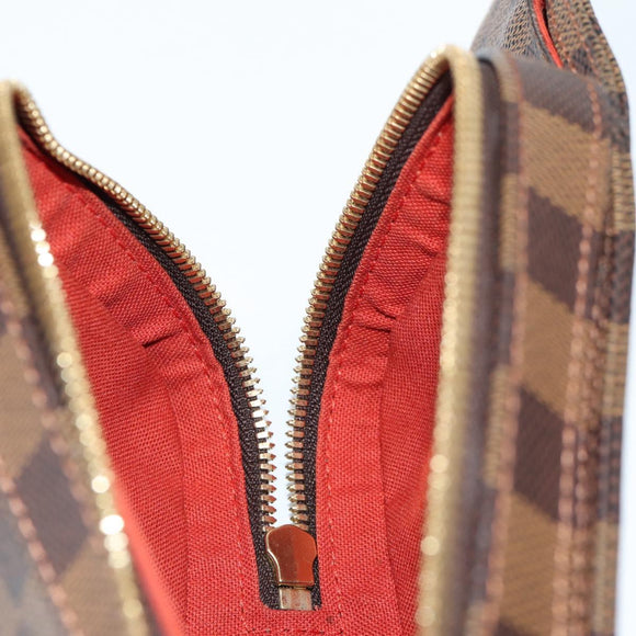 LOUIS VUITTON Damier Ebene Geronimos Shoulder Bag N51994 LV Auth 142643V