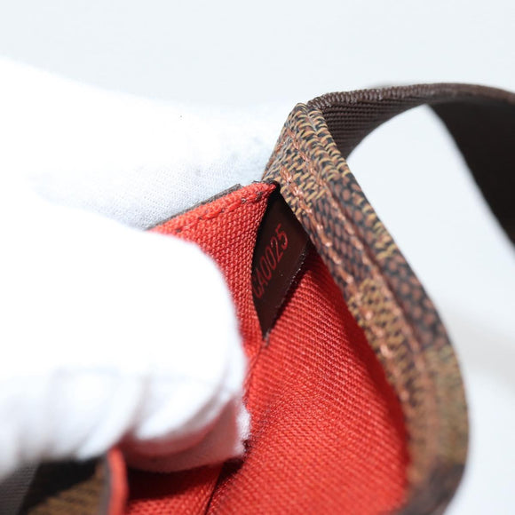 LOUIS VUITTON Damier Ebene Geronimos Shoulder Bag N51994 LV Auth 142643V